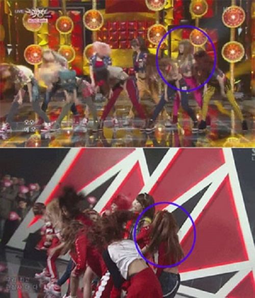 bestie idol nu mac benh ngoi sao