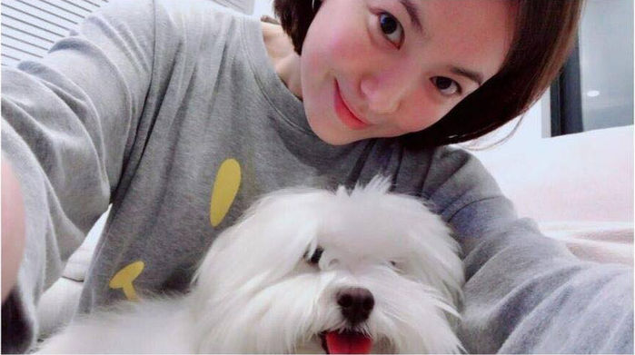 bestie song hye kyo de mat moc xinh dep
