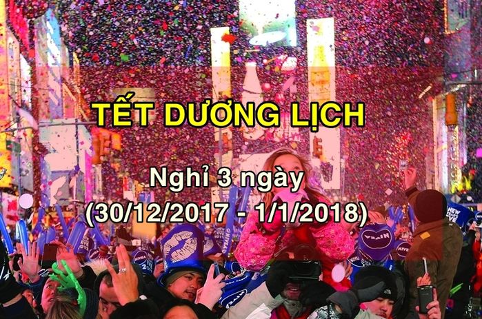 bestie lich nghi le tet nam 2018