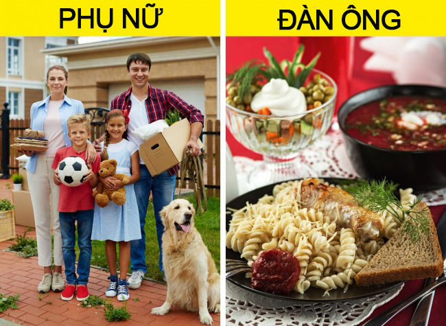 bestie khac biet giua dan ong va phu nu