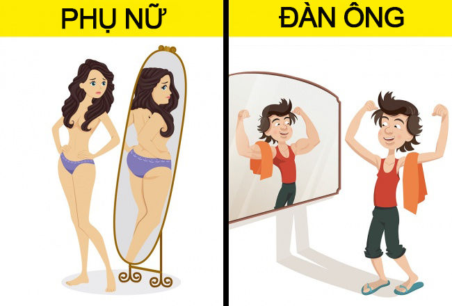 bestie khac biet giua dan ong va phu nu