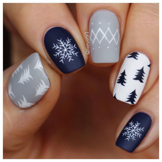 bestie mau nail Giang Sinh