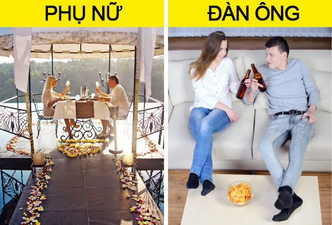 bestie khac biet giua dan ong va phu nu