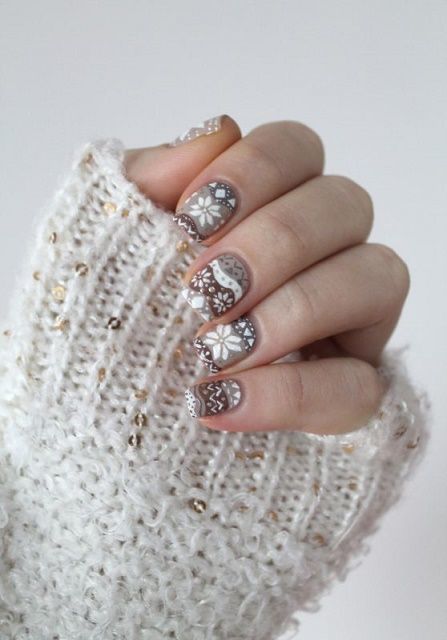 bestie mau nail Giang Sinh