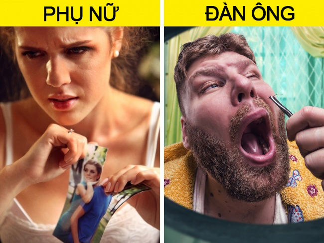 bestie khac biet giua dan ong va phu nu
