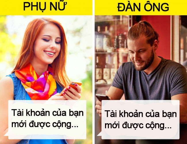 bestie khac biet giua dan ong va phu nu