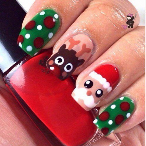 bestie mau nail Giang Sinh
