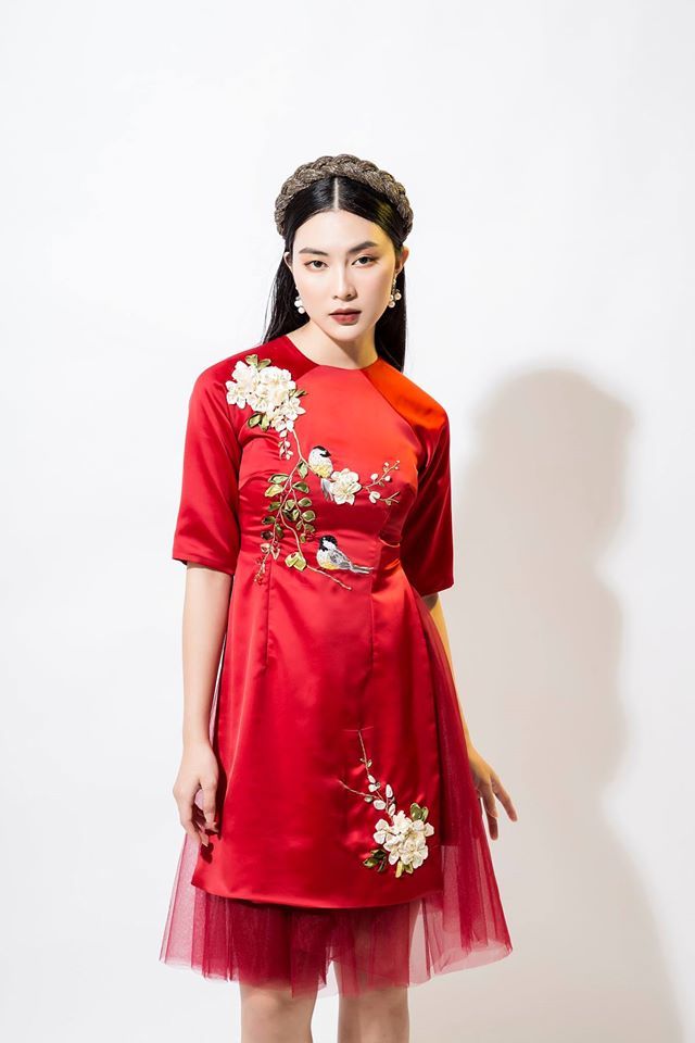 bestie xu huong ao dai mua Tet 6