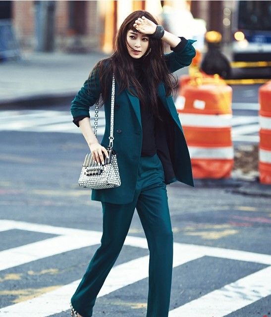 Sao Hàn chuyển sang nghiện xu hướng suit nam tính