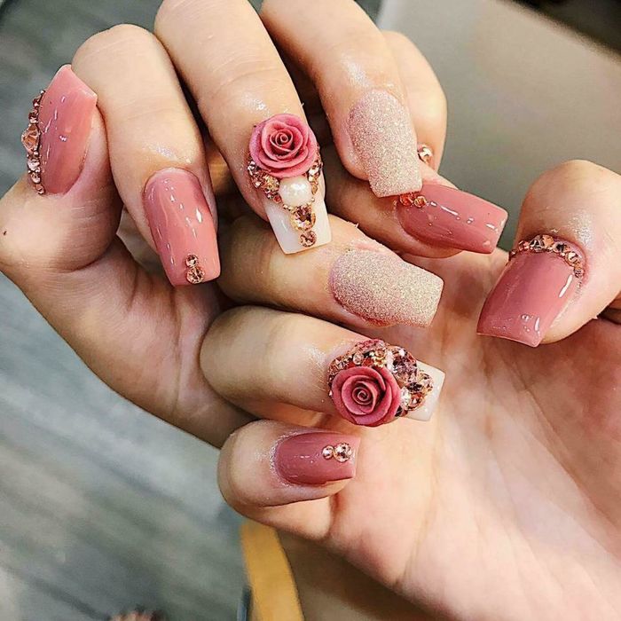 bestie mau nail dep ngay Tet 13