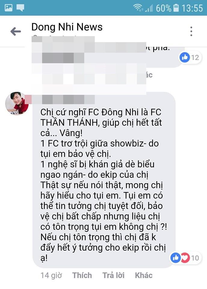 bestie khi sao Viet bị fan ruot quay lung