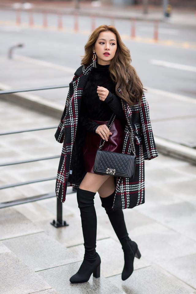 bestie chieu chup anh chan dai