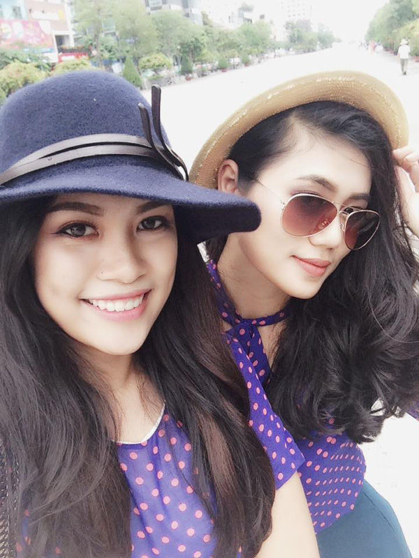 bestie nhan sac em gai hoa hau Viet