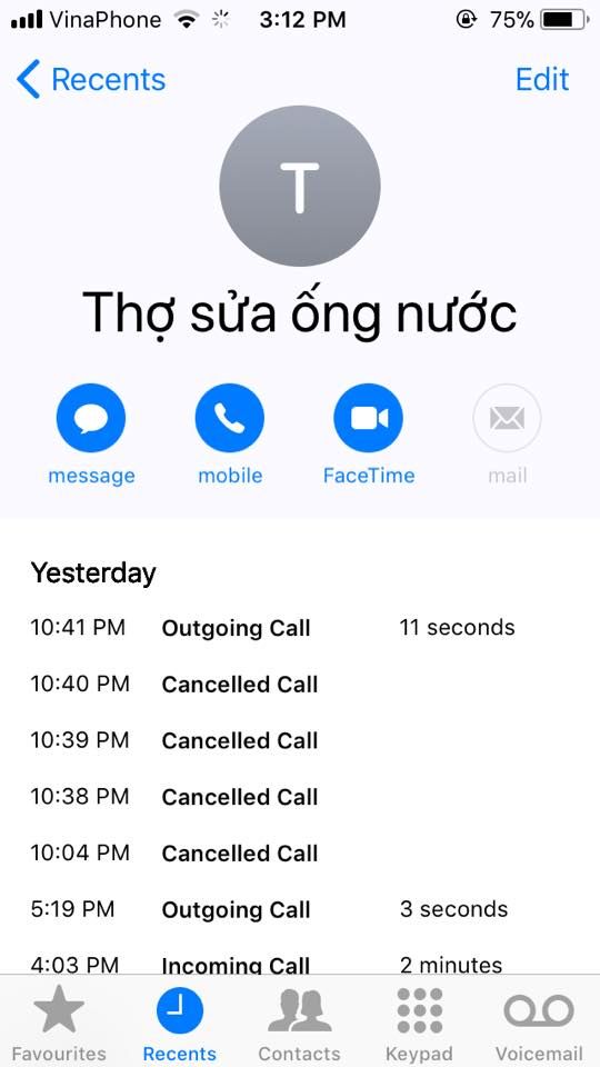 bestie ten nguoi trong danh ba dien thoai