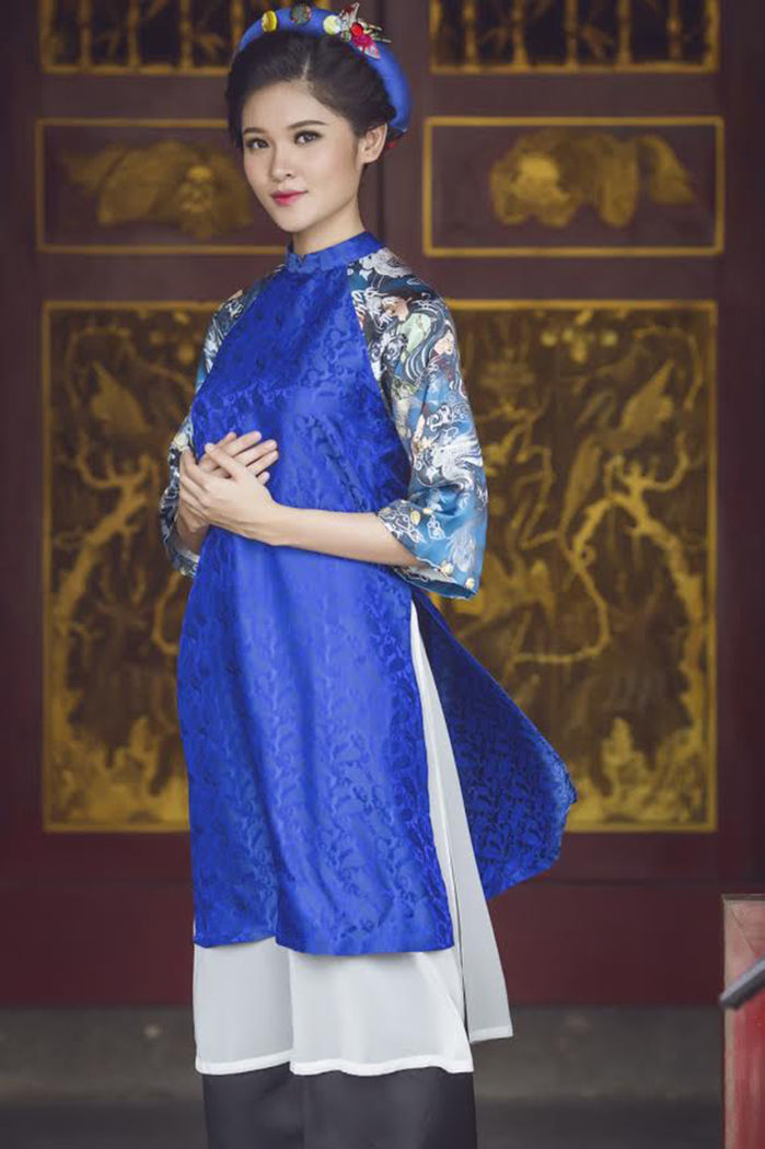 bestie xu huong ao dai mua Tet 17