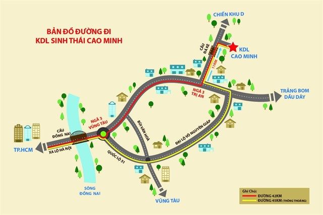 bestie khu du lich cao minh cach sai gon 40km