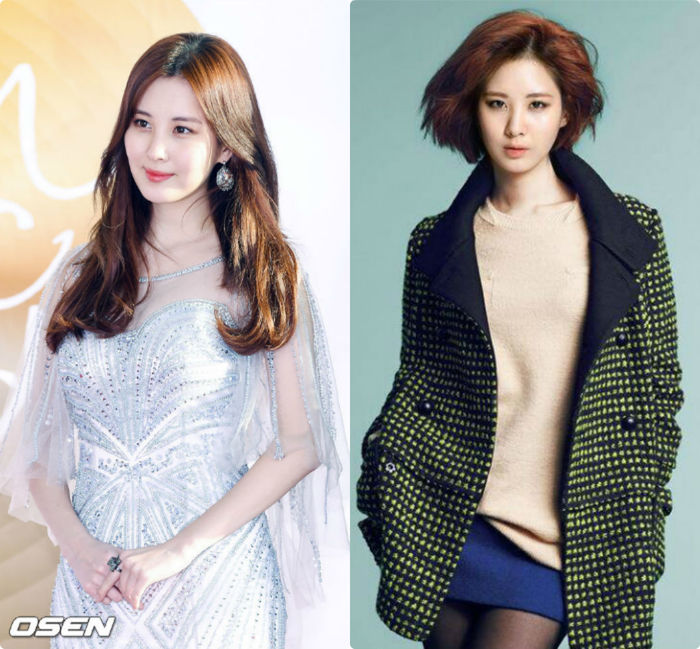 bestie sao han tu toc dai sang toc ngan