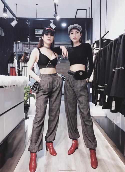 bestie thay doi style voi 5 kieu quan 13