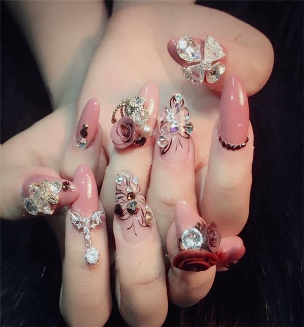 bestie mau nail dep ngay Tet 8