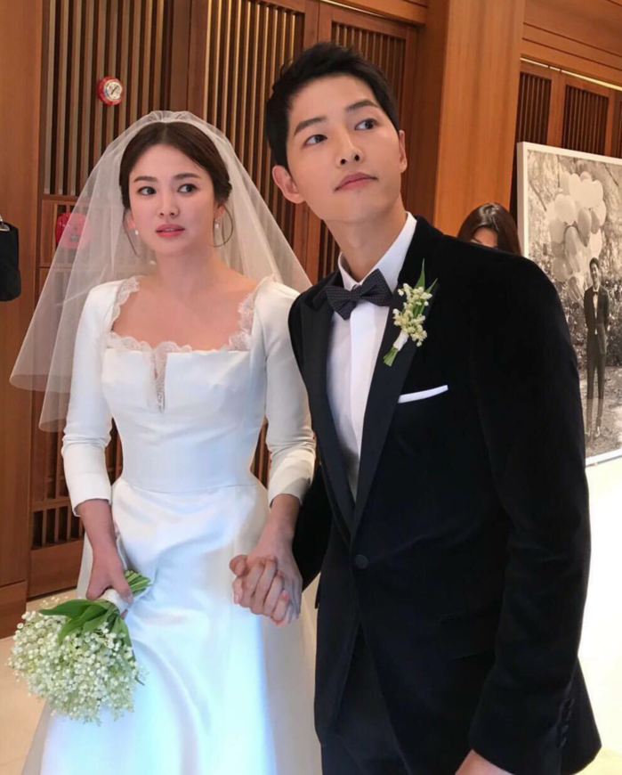 bestie sao han mac vay cuoi dep hon nguoi mau