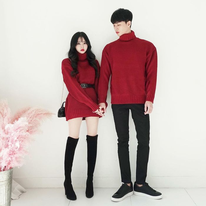 bestie y tuong chon do doi cho ngay Valentine 4