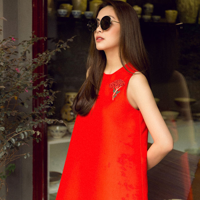 bestie hoc cach dien do Tet cua Tang Thanh Ha 1