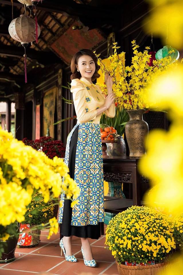 bestie hoc bi kip chup anh dep ngay tet cua sao viet