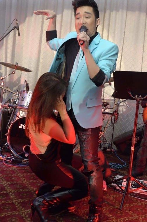 bestie muon noi kho cua sao viet khi gap fan cuong so vung kin hon len nguc den khong kip tro tay