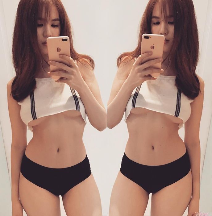 bestie sao viet dinh nghi an nang nguc
