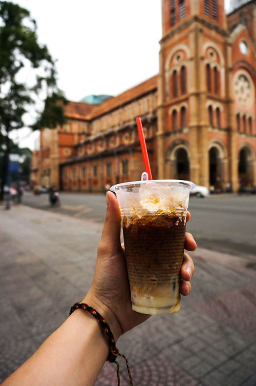 bestie van hoa cafe Sai Gon - Ha Noi