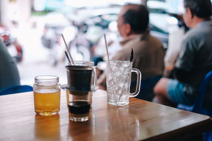 bestie van hoa cafe Sai Gon - Ha Noi