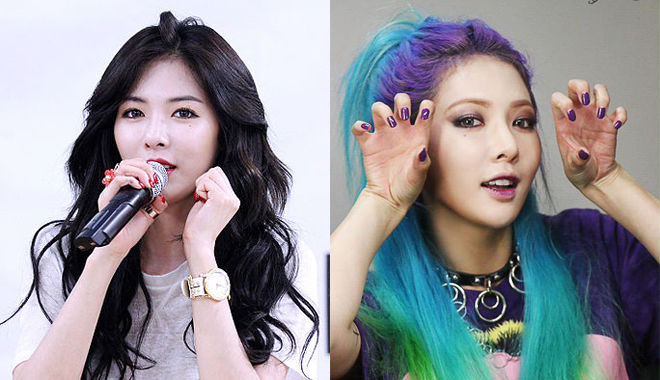 bestie idol nu Han thay doi mau toc 5