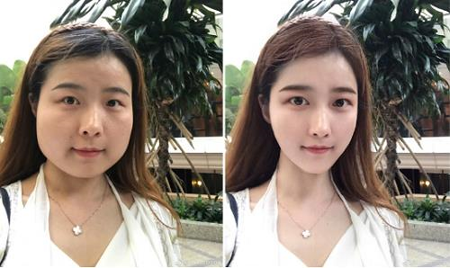 bestie anh truoc va sau khi chinh sua