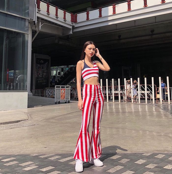 bestie cach phoi do voi ao crop top 7