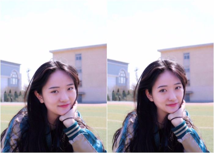 bestie anh truoc va sau khi chinh sua