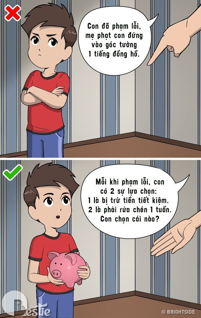5 cách giúp bố mẹ thành công “đối phó" khi con nghịch ngợm, không nghe lời