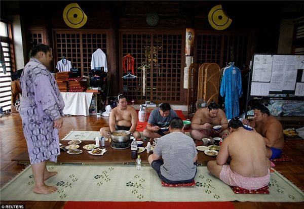Cuộc sống bí mật đằng sau những thân hình nặng nề của võ sĩ sumo