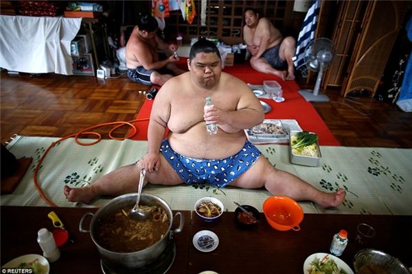 Cuộc sống bí mật đằng sau những thân hình nặng nề của võ sĩ sumo