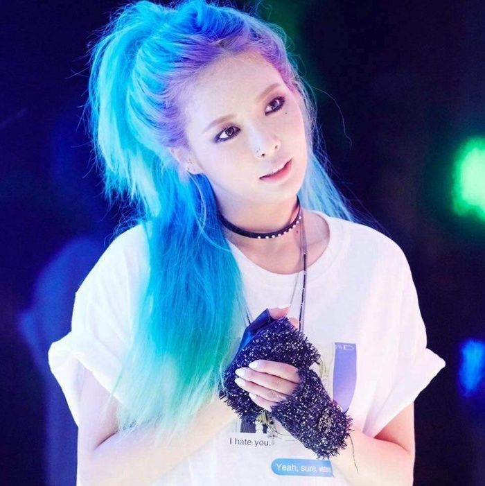 bestie idol nu Han thay doi mau toc 6