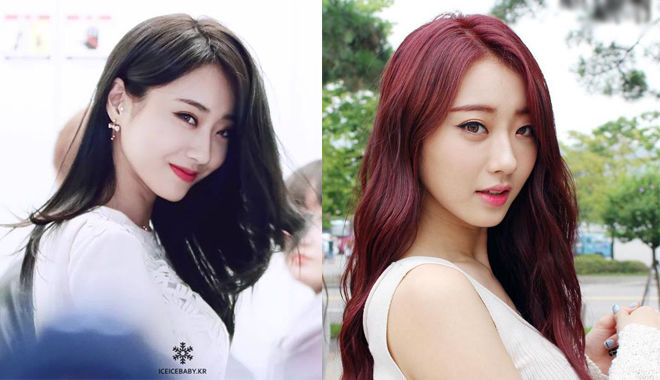 bestie idol nu Han thay doi mau toc 7