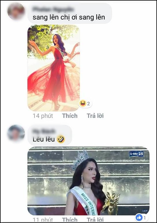 bestie lam chi khanh bi khan gia goi ten khi huong giang dang quang hoa hau