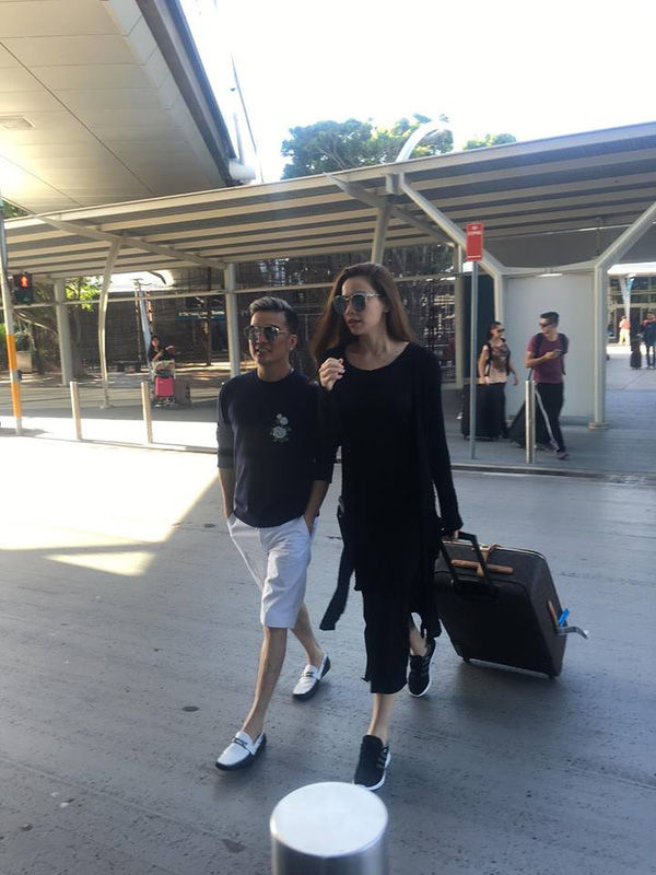 bestie gu thoi trang san bay cua sao Viet 10