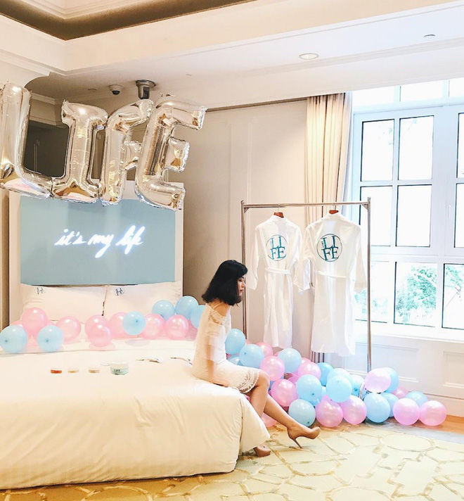bestie sao viet khoe anh trong phong ngu