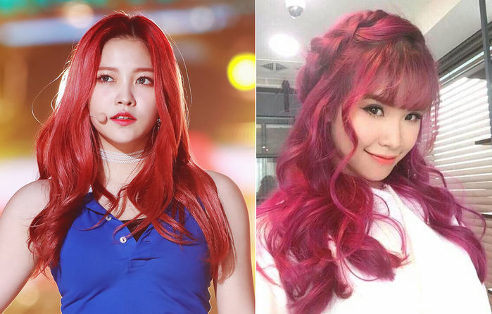 bestie mau toc cua sao