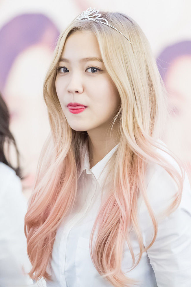 bestie Bạch kim ánh hồng pastel