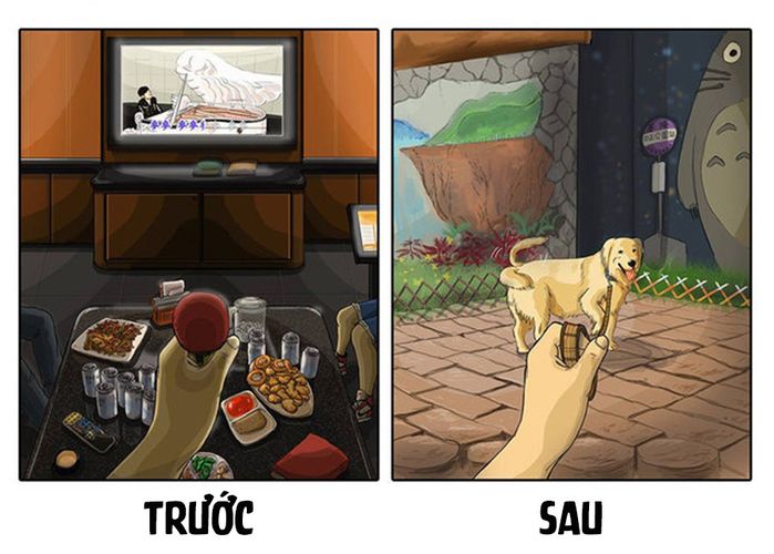bestie su khac biet truoc va khi nuoi cho