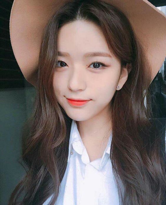korean messy hair