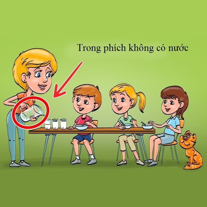 bestie tìm điểm sai trong bức tranh