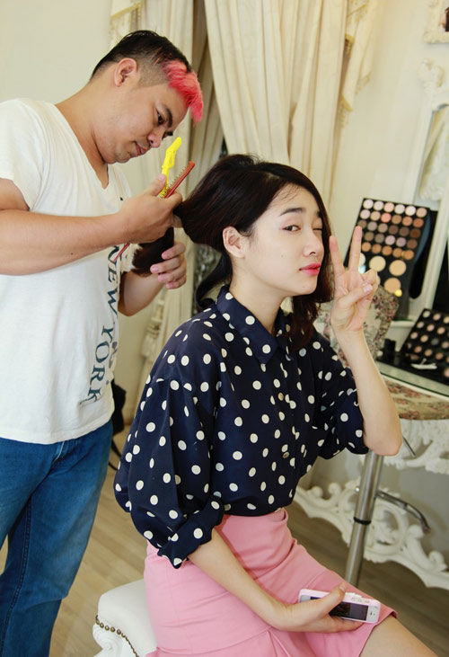 "bestie hau truong trang diem cua mi nhan viet"