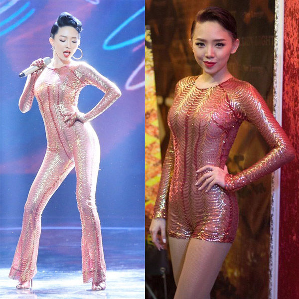 Những bộ váy áo được đích thân sao Việt tái chế
